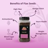 Premium Raw Flax Seeds 200 gm